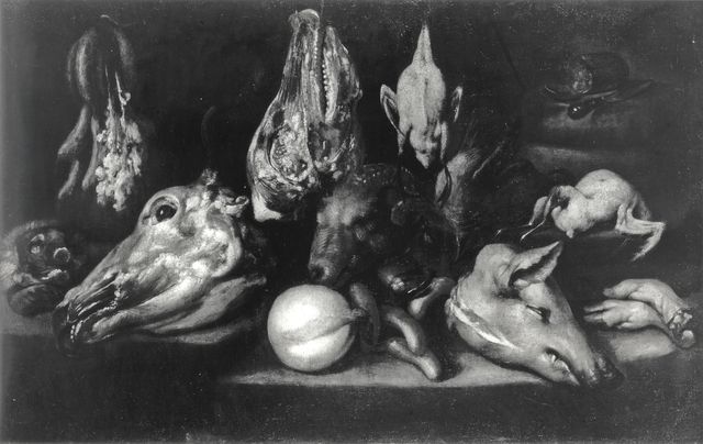 Sotheby's — Boselli Felice - sec. XVII/ XVIII - Natura morta con carne macellata — insieme